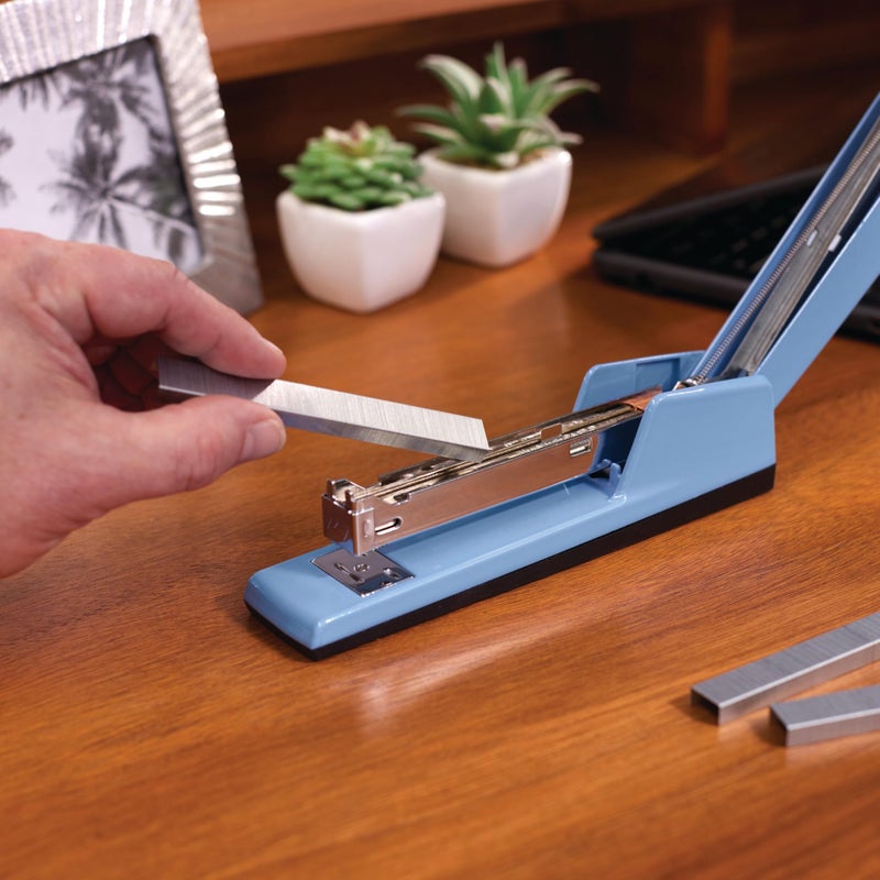 Swingline Stapler, 30 Sheet Capacity, 747 Classic Stapler, Jam Free, Metal, Sky Blue (74708) - Image 4